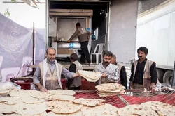 پشتیبانی آرد قدس رضوی از مواکب و نانوایی‌های اطراف حرم مطهر رضوی
