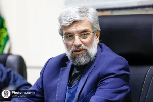 دیدار مدیر عالی حرم مطهر رضوی با فرمانده و نیروهای یگان حفاظت حرم مطهر رضوی در هفته بسیج