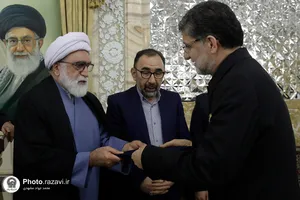 آیین تکریم و معارفه قائم&zwnj;مقام تولیت آستان قدس رضوی
