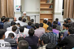 حضور تولیت آستان قدس رضوی در جمع دانشجویان دانشگاه فرهنگیان مشهد
