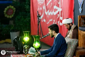 مراسم احیا شب قدر در موسسه جوانان آستان قدس رضوی