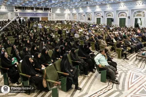 همایش مجمع جهانی حضرت علی اصغر علیه السلام در حرم مطهر رضوی