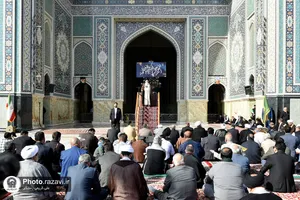 اقامه نماز عید سعید فطر در حرم مطهر رضوی-2
