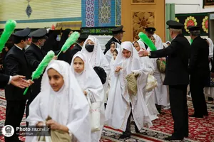 ضیافت افطاری 2000 دانش آموزان دختر مشهدی