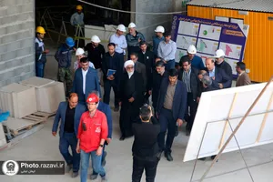بازدید تولیت آستان قدس رضوی از پروژه&zwnj;های عمرانی حرم مطهر
