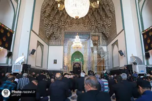 عزاداری هیئت های مذهبی سراسر کشور در حسینیه حرم