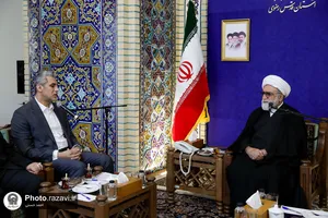 دیدار سفیر جمهوری عراق در جمهوری اسلامی ایران با تولیت آستان قدس رضوی
