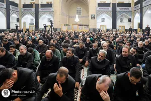 عزاداری حضرت اباعبدالله الحسین(ع) با حضور تولیت آستان قدس رضوی-3