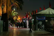 استقرار ۱۲ موکب خدمت‌رسان در حریم حرم مطهر رضوی
