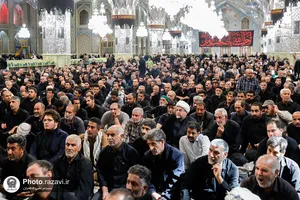 مراسم روز شهادت امام رضا علیه&zwnj;السلام در رواق امام خمینی (ره)