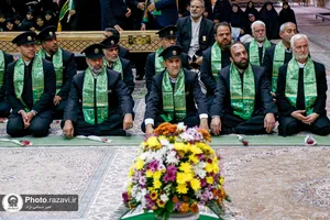 آیین خطبه&zwnj;خوانی خادمان حرم مطهر حضرت معصومه سلام الله علیها