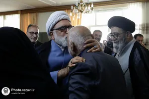 دیدار تولیت آستان قدس رضوی با خانواده شهیدان صبوری