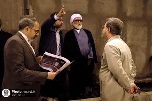 بازدید تولیت آستان قدس رضوی از فعالیت&zwnj;های عمرانی حرم مطهر