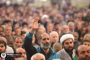 مراسم تشییع پیکر شهدای خان&zwnj;طومان