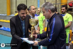 فینال مسابقات والیبال و فوتسال کارکنان آستان قدس رضوی