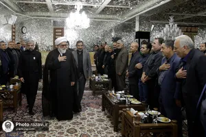 دیدار جمعی از نمایندگان اصناف مشهد با تولیت آستان قدس رضوی