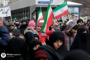 راهپیمایی پرشکوه 22 بهمن در مشهد