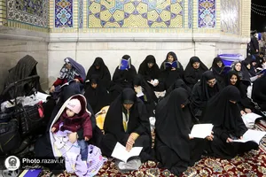 مراسم احیا شب نوزدهم ماه مبارک رمضان در حرم مطهر رضوی - 2