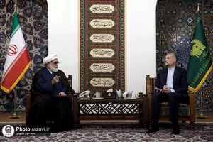 دیدار وزیر امور خارجه با تولیت آستان قدس رضوی