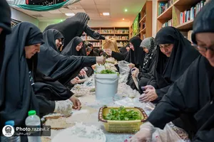 سفره حضرت رقیه سلام الله علیها در مشهد-1