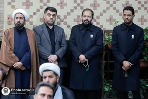 مراسم عزاداری هیئت عالم آل محمد(علیه السلام) ویژه خادمین بارگاه رضوی
