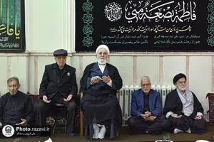 عزاداری شهادت حضرت زهرا سلام&zwnj;الله علیها در حسینیه امام رضا علیه&zwnj;السلام
