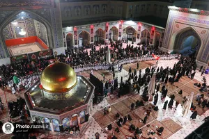 عزاداری هیأت مذهبی استان کرمان در حسینیه حرم