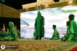 نمایش آئینی &laquo;قائد؛ سید خراسانی&raquo;