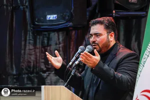 مجلس روضه فاطمیه در حرم مطهر رضوی-2