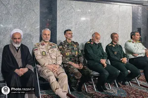 آئین بزرگداشت رهبر شهید انقلاب اسلامی در حرم مطهر رضوی