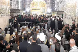 شیوخ عشایر عراق با استقبال تولیت آستان قدس رضوی به حرم مطهر و زیارت امام رضا (ع) مشرف شدند