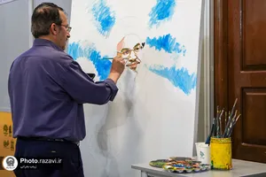 رويداد هنري &laquo;پرچم بر زمين نمي&zwnj;افتد&raquo;-2