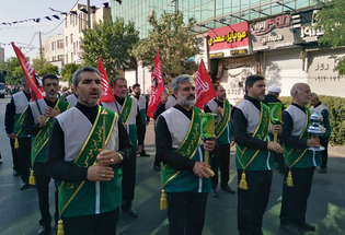 خادم‌یاران البرز با برپایی آیین یوم الرضا (ع) به سوگ امام رئوف نشستند