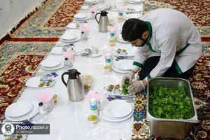 حضور تولیت آستان قدس رضوی در آسایشگاه خدمات فرش