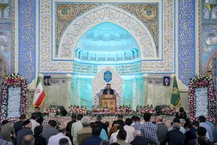 مراسم بزرگداشت شام میلاد حضرت زینب سلام‌الله علیها در رواق امام خمینی (ره)