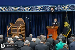 عزاداری ایام پایانی ماه صفر در حرم مطهر رضوی-1