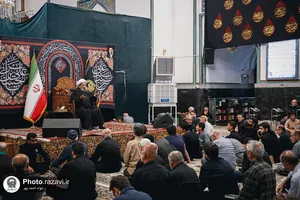 اقامه نماز جماعت مغرب و عشا به امامت آیت&zwnj;الله اشرفی شاهرودی