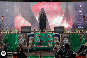 سفره حضرت رقیه سلام الله علیها در مشهد-1