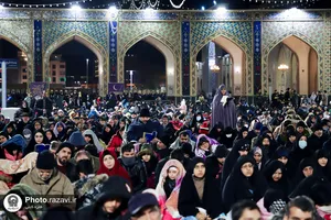 مراسم احیا شب بیست و سوم ماه مبارک رمضان در حرم مطهر رضوی - 4