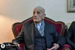 دیدار مدیریت نظارت بر موقوفات آستان قدس رضوی با رضاقلی قهرمان