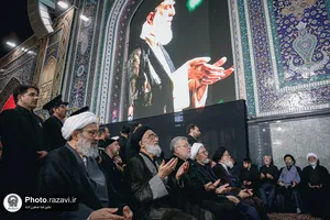 مراسم بزرگداشت رهبر شهید انقلاب اسلامی از سوی رهبر معظم انقلاب