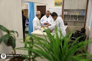 خدمت رسانی درالشفاء حرم به زائران دهه اخر صفر