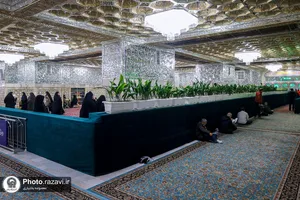 رواق حضرت معصومه سلام الله علیها حرم مطهر رضوی