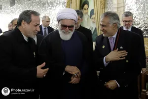 دیدار شرکت کنندگان بیست و هشتمین اجلاسیه سازمان اکو با تولیت آستان قدس رضوی-2