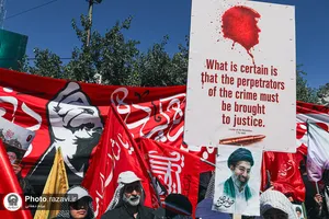 تشییع پیکر رهبر شهید انقلاب در مشهد مقدس-2