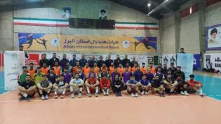 حضور دانشجوی دانشگاه بین‌المللی امام رضا (ع) در اردوی انتخابی تیم ملی هندبال دانشجویان کشور