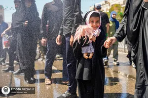 پیاده&zwnj;روی جاماندگان اربعین در مشهد -2