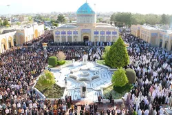 میزبانی زیارتگاه شهید مدرس از زائران رضوی در دهه آخر صفر
