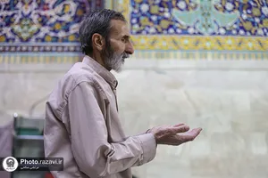 حرم مطهر رضوی در شب رحلت پیامبر اکرم و شهادت امام حسن مجتبی علیهم&zwnj;السلام