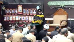خادمان امام رضا (ع) با پرچم متبرک رضوی میهمان مدافعان امنیت در چابهار